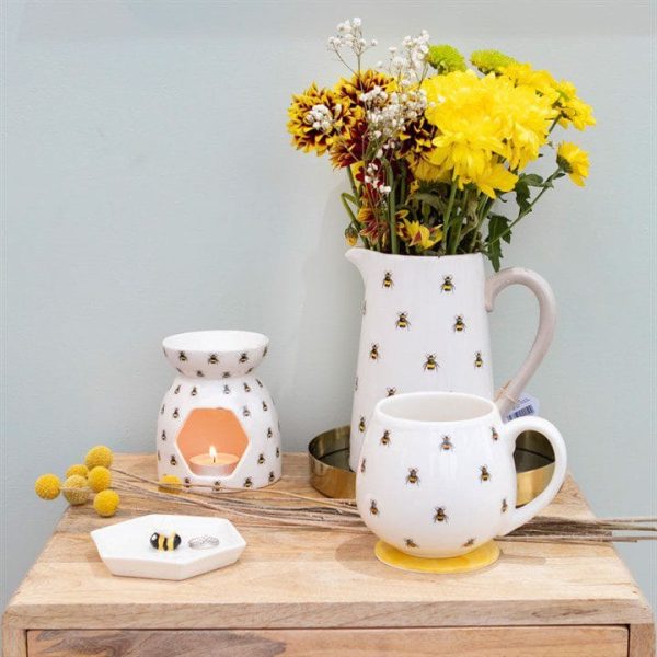 Bee Ceramic Flower Jug Bee Ceramic Flower Jug