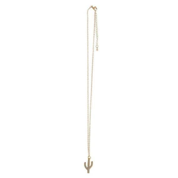 Cactus Necklace on Greeting Card Cactus Necklace on Greeting Card