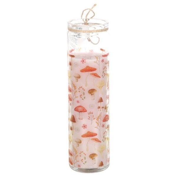 Enchanted Forest Mushroom Tube Candle - 70 Hour Burn Time Enchanted Forest Mushroom Tube Candle - 70 Hour Burn Time
