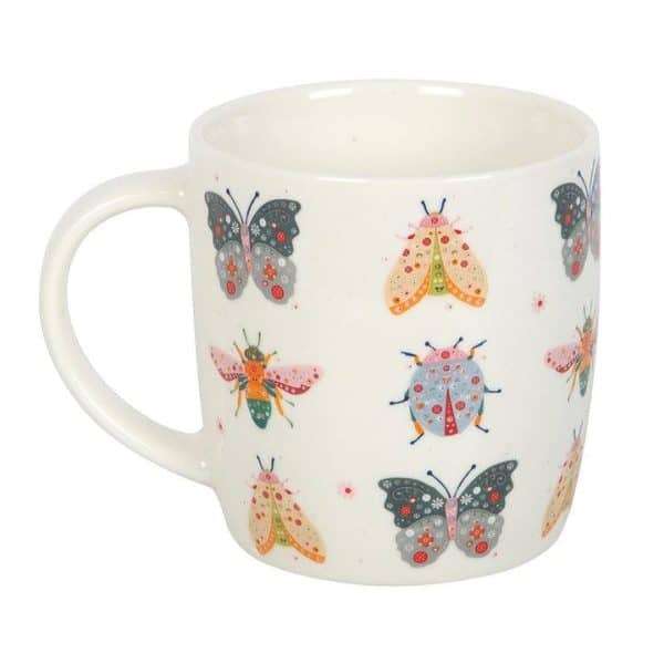 Floral Bug Print Mug Floral Bug Print Mug