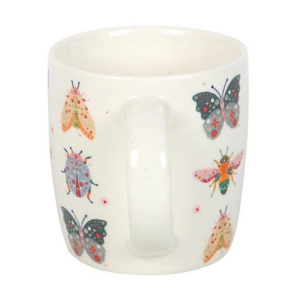 Floral Bug Print Mug Floral Bug Print Mug