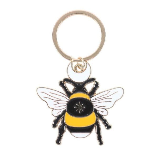 Forest Bee Enamel Keyring Forest Bee Enamel Keyring