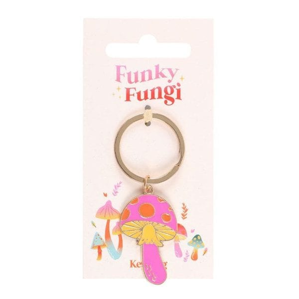 Funky Fungi Mushroom Keyring Funky Fungi Mushroom Keyring