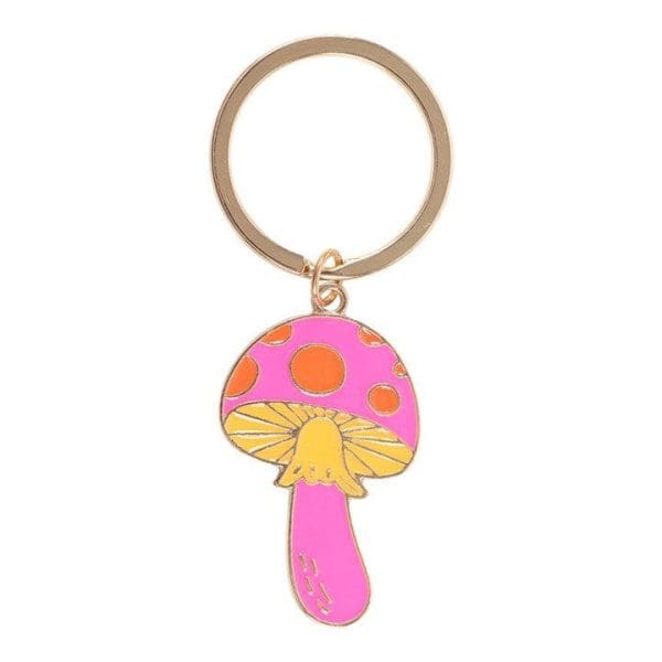 Funky Fungi Mushroom Keyring Funky Fungi Mushroom Keyring