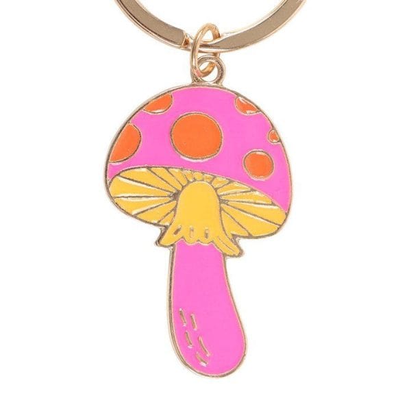 Funky Fungi Mushroom Keyring Funky Fungi Mushroom Keyring
