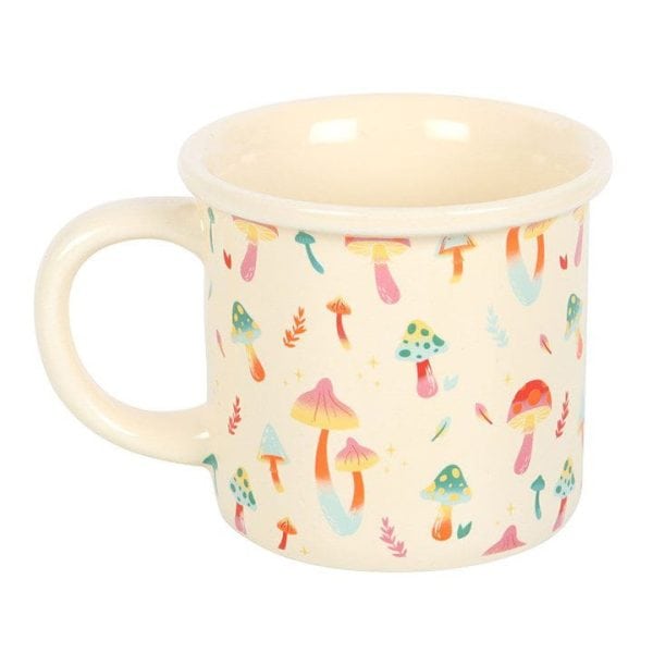 Funky Fungi Mushroom Print Mug Funky Fungi Mushroom Print Mug