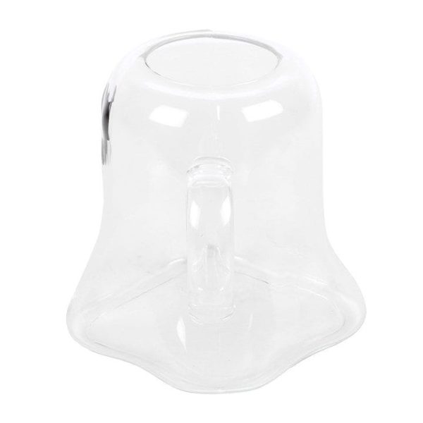 Ghost Shaped Glass Mug Ghost Shaped Glass Mug