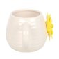 Hello Sunshine Rounded Mug with 3D Sunflower