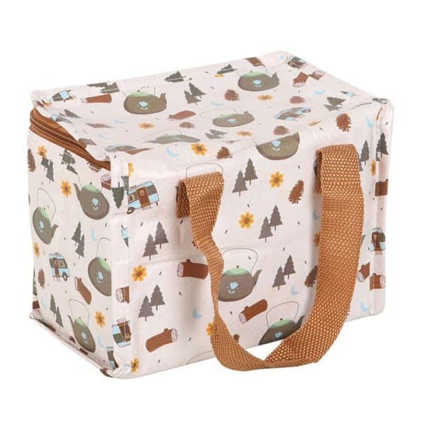 Home on the Road Camping Print Lunch Bag Home on the Road Camping Print Lunch Bag