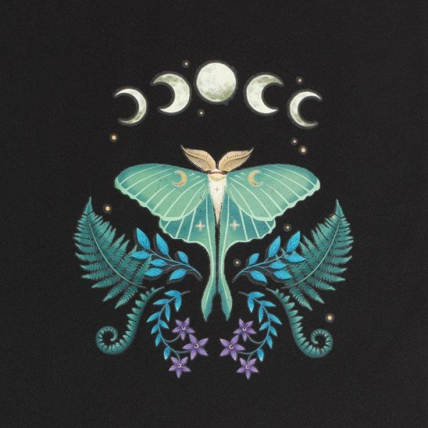 Luna Moth Polycotton Tote Bag Luna Moth Polycotton Tote Bag
