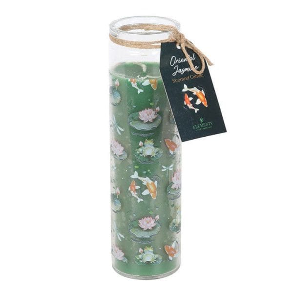 Pond Print Oriental Jasmine Tube Candle Pond Print Oriental Jasmine Tube Candle