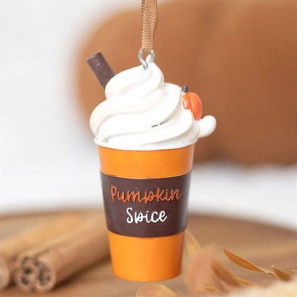 Pumpkin Spice Latte Hanging Ornament Pumpkin Spice Latte Hanging Ornament