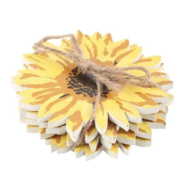 Sunflower Coaster Set Sunflower Coaster Set