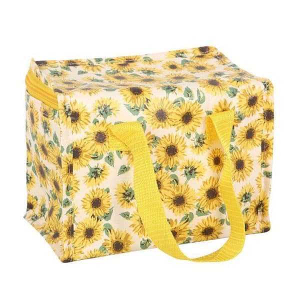 Sunflower Print Lunch Bag Sunflower Print Lunch Bag