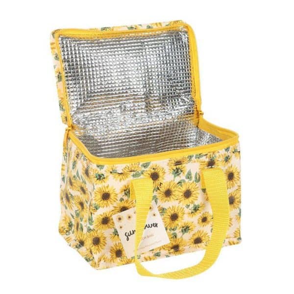 Sunflower Print Lunch Bag Sunflower Print Lunch Bag
