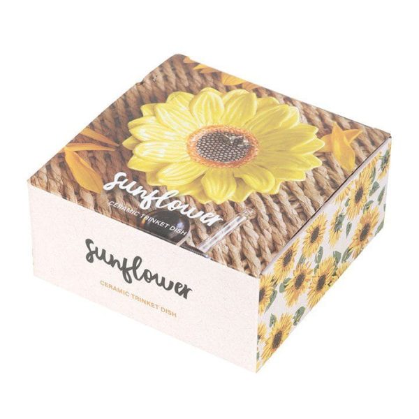 Sunflower Trinket Dish Sunflower Trinket Dish