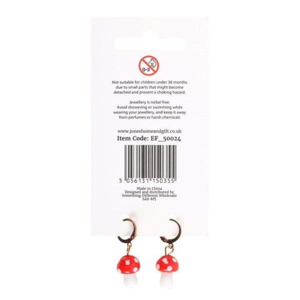 Toadstool Dangle Earrings Toadstool Dangle Earrings