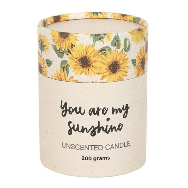 You Are My Sunshine Candle with 3D Sunflower You Are My Sunshine Candle with 3D Sunflower