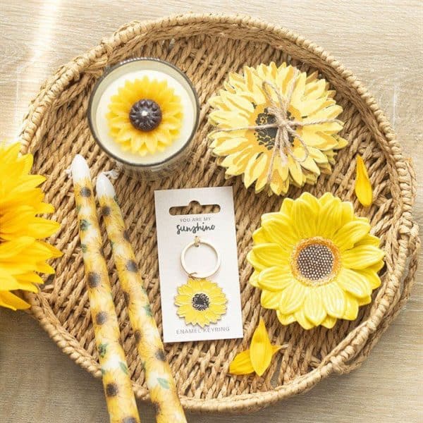 You Are My Sunshine Sunflower Keyring You Are My Sunshine Sunflower Keyring