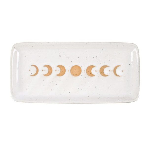 17cm Moon Phase Ceramic Trinket Tray 17cm Moon Phase Ceramic Trinket Tray
