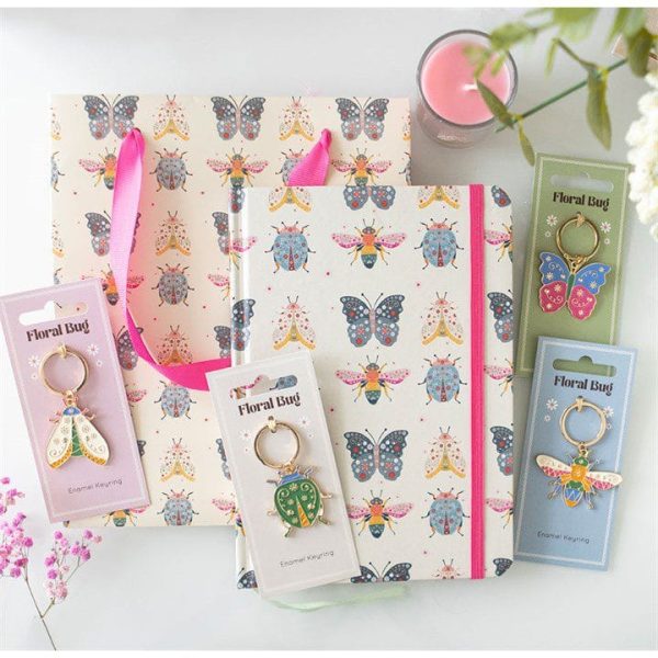 23cm Medium Floral Bug Print Gift Bag 23cm Medium Floral Bug Print Gift Bag