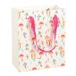 23cm Medium Funky Fungi Mushroom Print Gift Bag