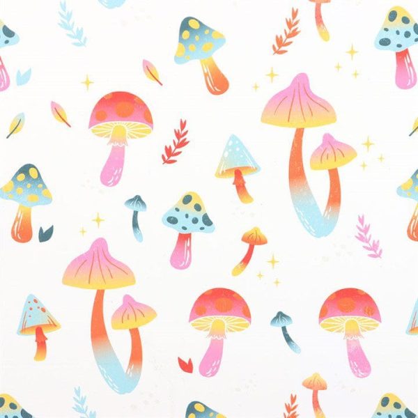 23cm Medium Funky Fungi Mushroom Print Gift Bag 23cm Medium Funky Fungi Mushroom Print Gift Bag