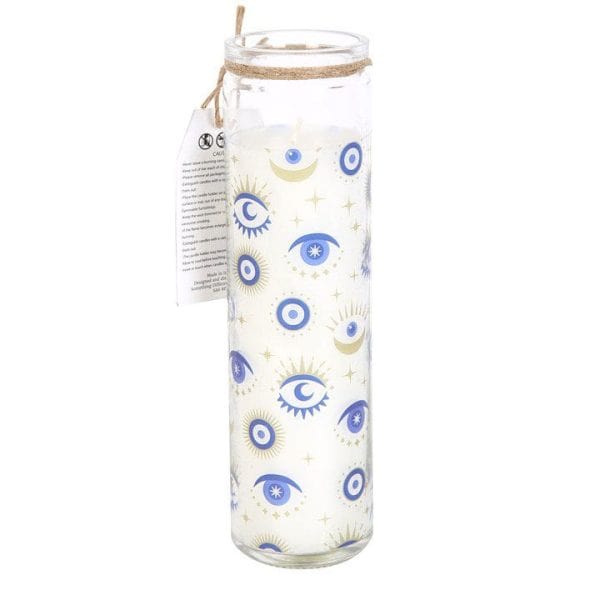All Seeing Eye White Sage Tube Candle All Seeing Eye White Sage Tube Candle