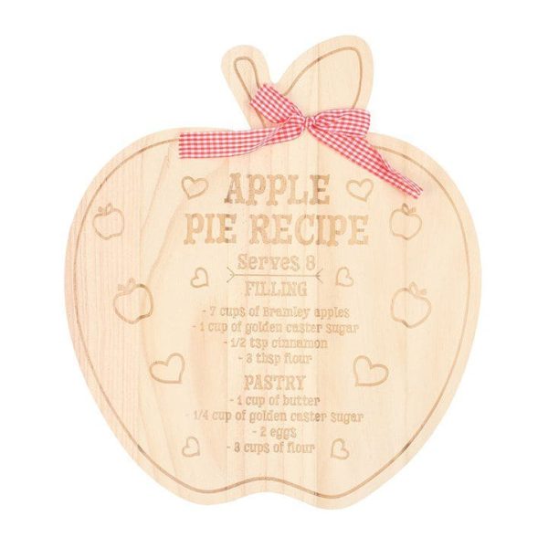 Apple Pie Recipe Serving Board Apple Pie Recipe Serving Board