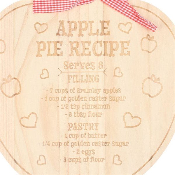 Apple Pie Recipe Serving Board Apple Pie Recipe Serving Board