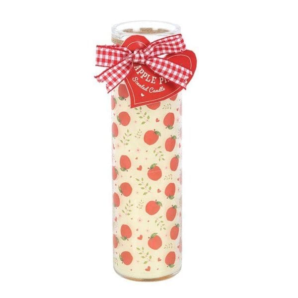 Apple Print Apple Pie Tube Candle Apple Print Apple Pie Tube Candle
