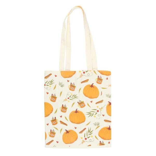 Autumn Days Print Polycotton Tote Bag Autumn Days Print Polycotton Tote Bag