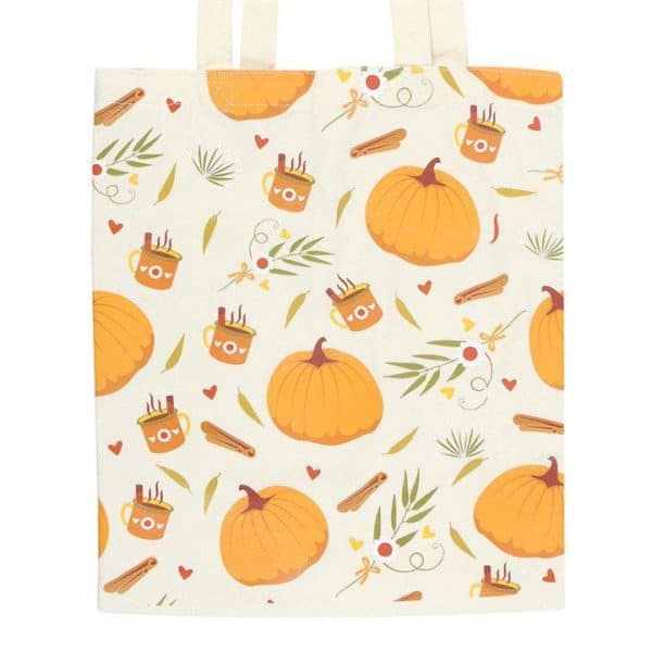 Autumn Days Print Polycotton Tote Bag Autumn Days Print Polycotton Tote Bag