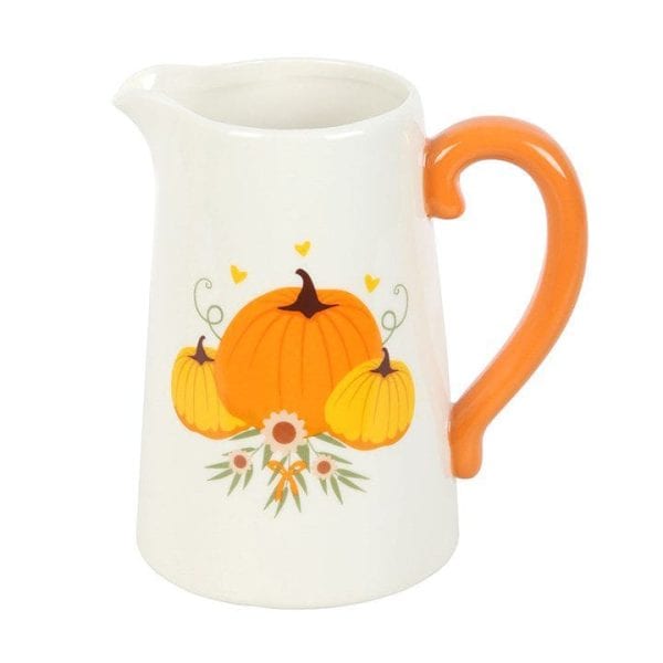 Autumn Pumpkin Ceramic Flower Jug Autumn Pumpkin Ceramic Flower Jug