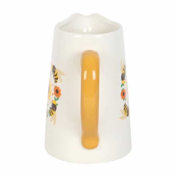 Bee and Sunflower Ceramic Flower Jug Bee and Sunflower Ceramic Flower Jug