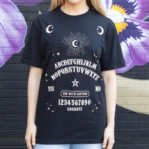 Black Talking Board Unisex T-shirt Size XXL Black Talking Board Unisex T-shirt Size XXL