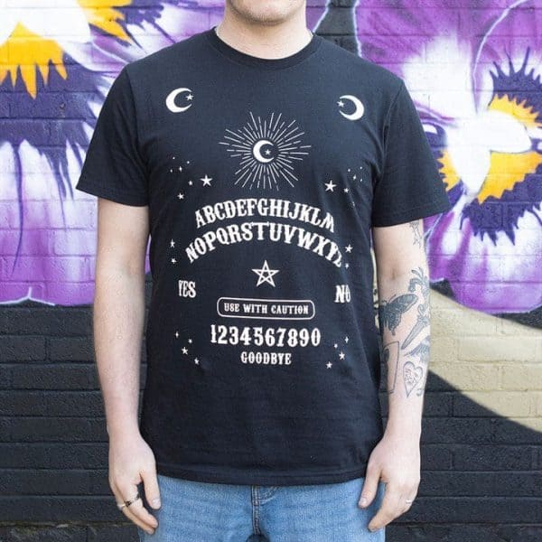 Black Talking Board Unisex T-shirt Size XXL Black Talking Board Unisex T-shirt Size XXL