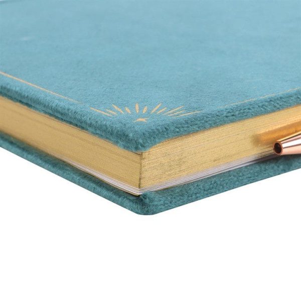 Book of Abundance Journal with Green Aventurine Crystal Pen Book of Abundance Journal with Green Aventurine Crystal Pen