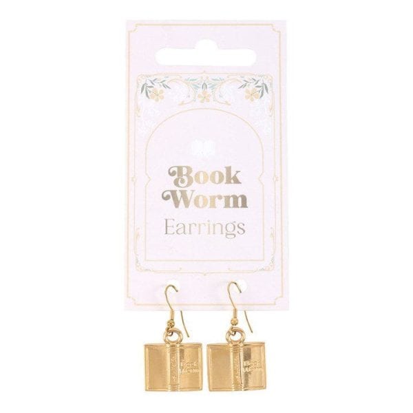 Book Worm Earrings Book Worm Earrings