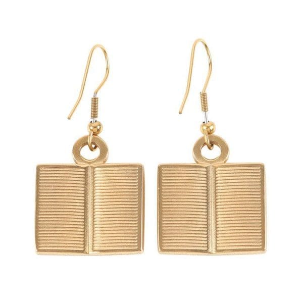 Book Worm Earrings Book Worm Earrings