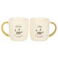 Camping King and Queen Couples Mug Set
