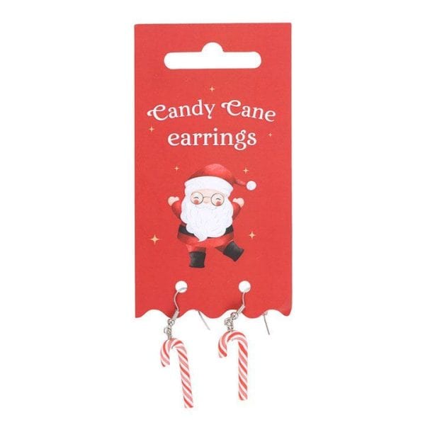 Candy Cane Dangle Earrings Candy Cane Dangle Earrings