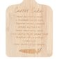 Carrot Cake Recipe Bamboo Serving Board