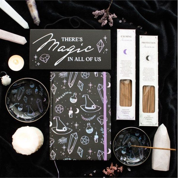 Crystal Witch Print A5 Notebook Crystal Witch Print A5 Notebook