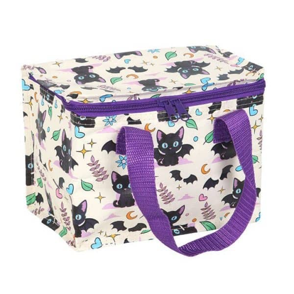 Cute and Creepy Cat Print Lunch Bag Cute and Creepy Cat Print Lunch Bag