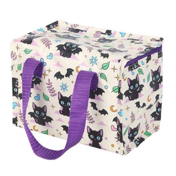 Cute and Creepy Cat Print Lunch Bag Cute and Creepy Cat Print Lunch Bag