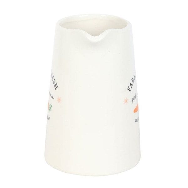 Farm Fresh Carrot Patch Ceramic Flower Jug Farm Fresh Carrot Patch Ceramic Flower Jug
