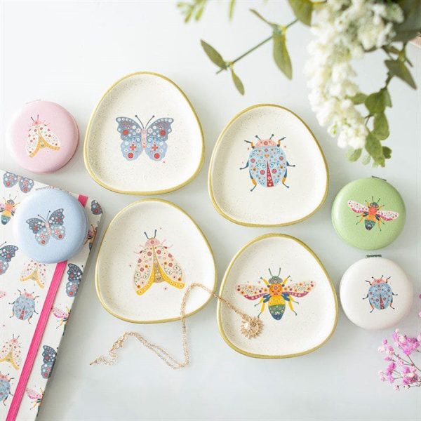 Floral Bee Trinket Dish Floral Bee Trinket Dish