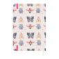Floral Bug Print A5 Notebook
