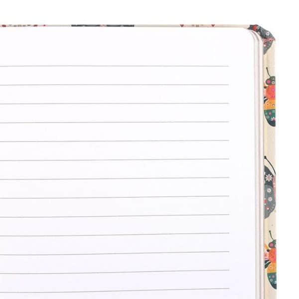 Floral Bug Print A5 Notebook Floral Bug Print A5 Notebook